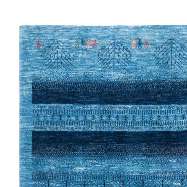 Gabbeh Rug - Loribaft Perser - 244 x 178 cm - blue