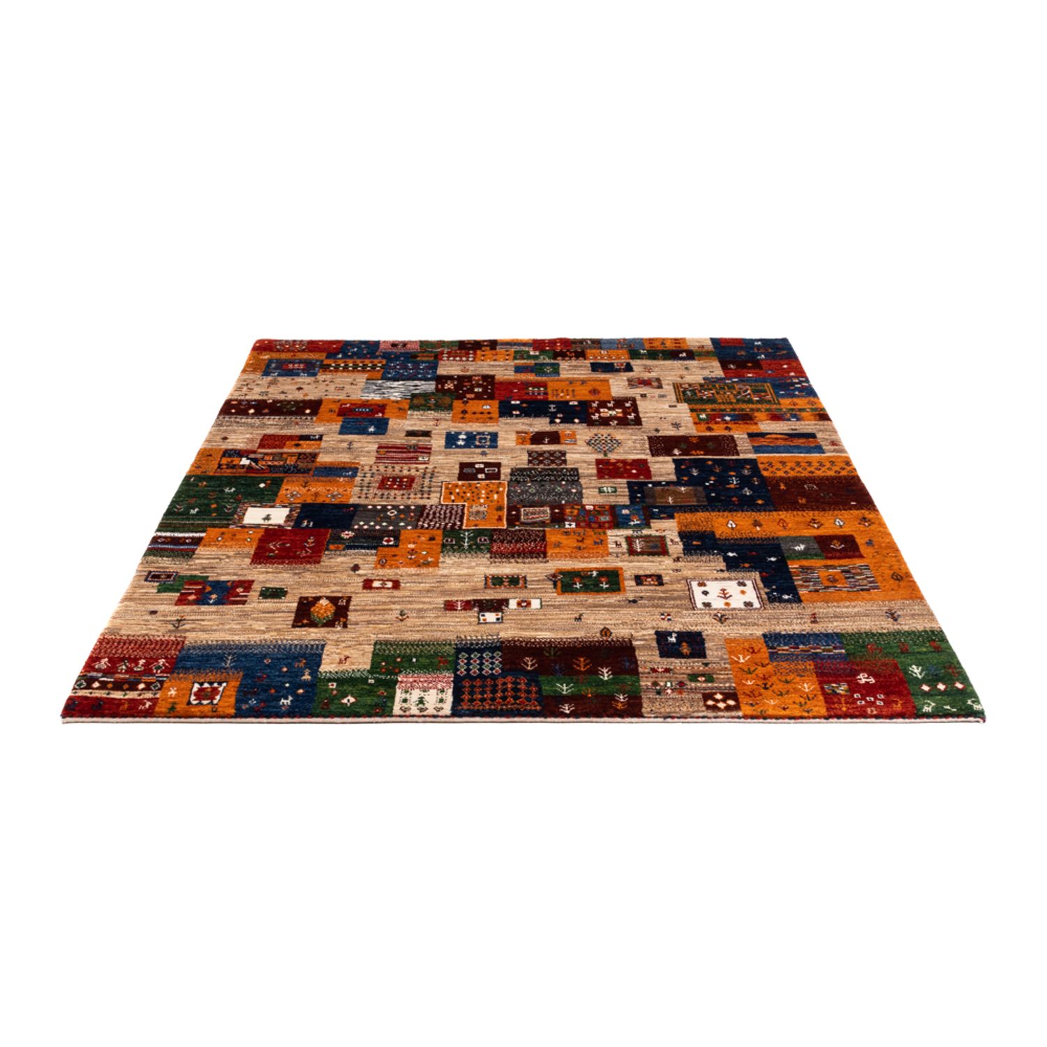 Gabbeh Rug - Loribaft Perser - Royal - 192 x 152 cm - multicolored