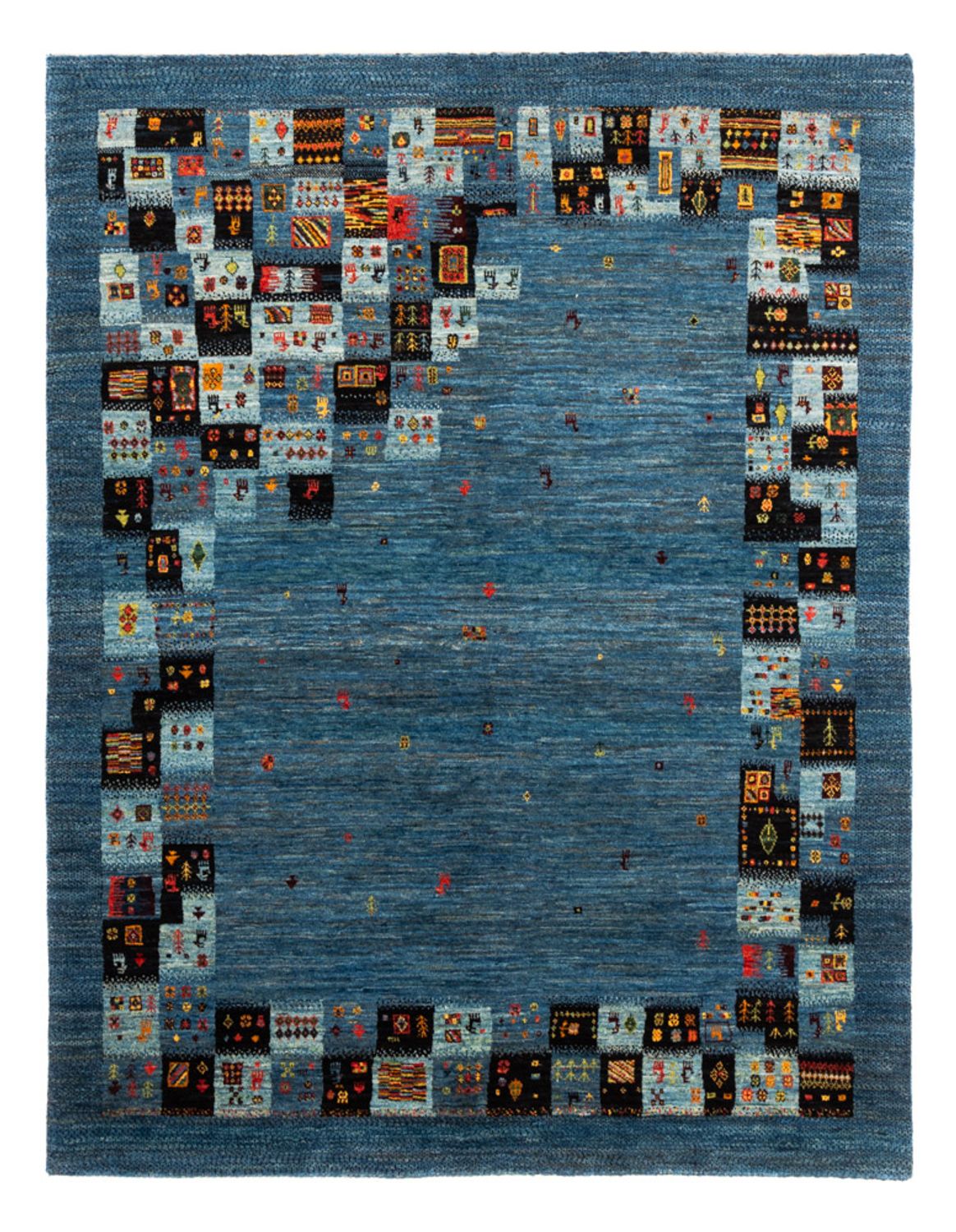 Gabbeh Rug - Loribaft Perser - Royal - 199 x 154 cm - blue