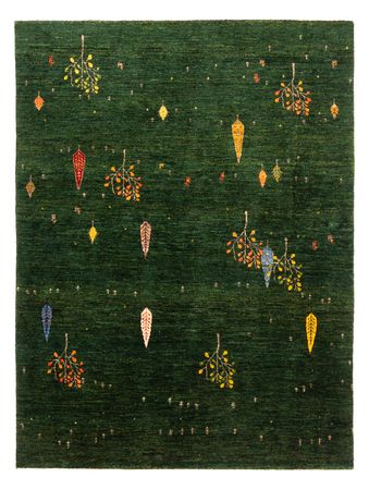 Gabbeh Rug - Loribaft Perser - 191 x 143 cm - green