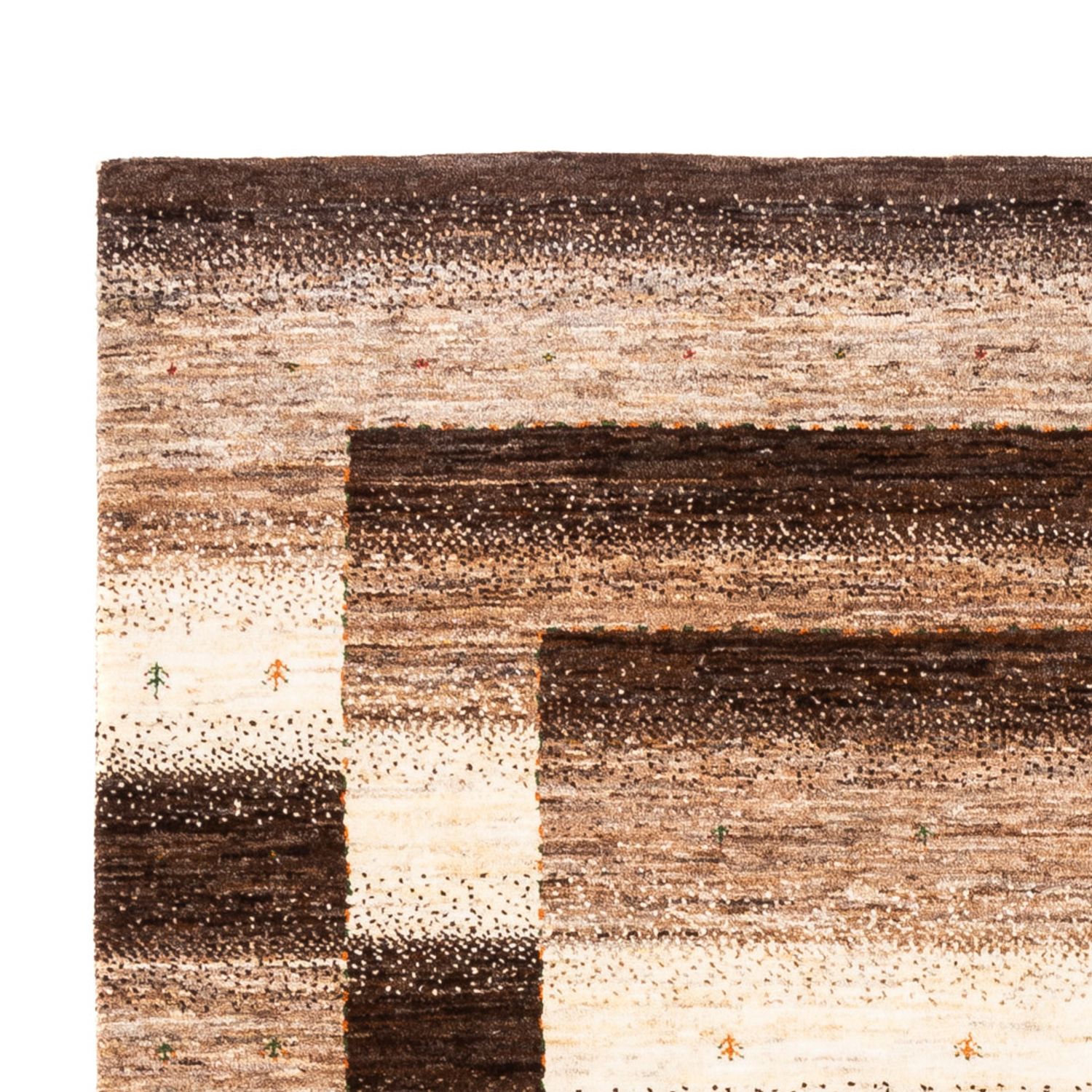 Gabbeh Rug - Loribaft Perser - 203 x 159 cm - natural