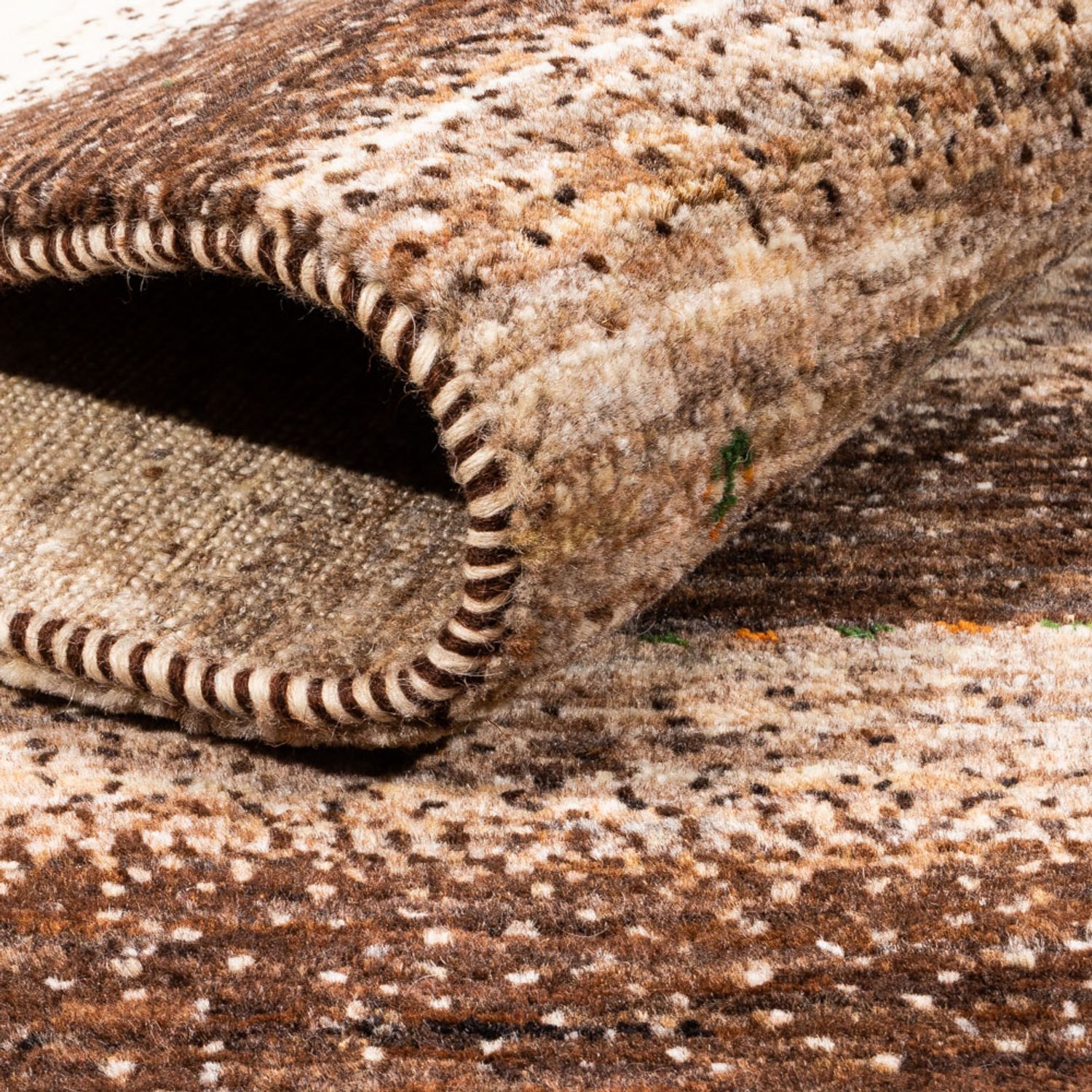 Gabbeh Rug - Loribaft Perser - 203 x 159 cm - natural