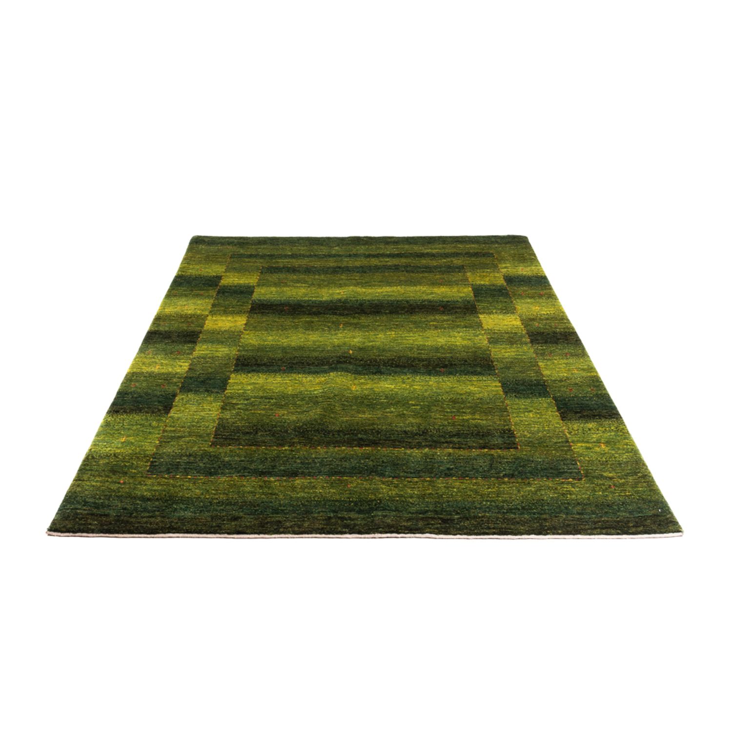 Gabbeh Rug - Loribaft Perser - 213 x 153 cm - green