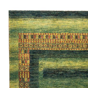 Gabbeh Rug - Loribaft Perser - Royal - 208 x 163 cm - green