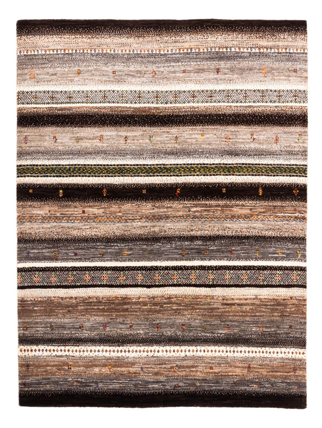 Gabbeh Rug - Loribaft Perser - Royal - 206 x 155 cm - natural