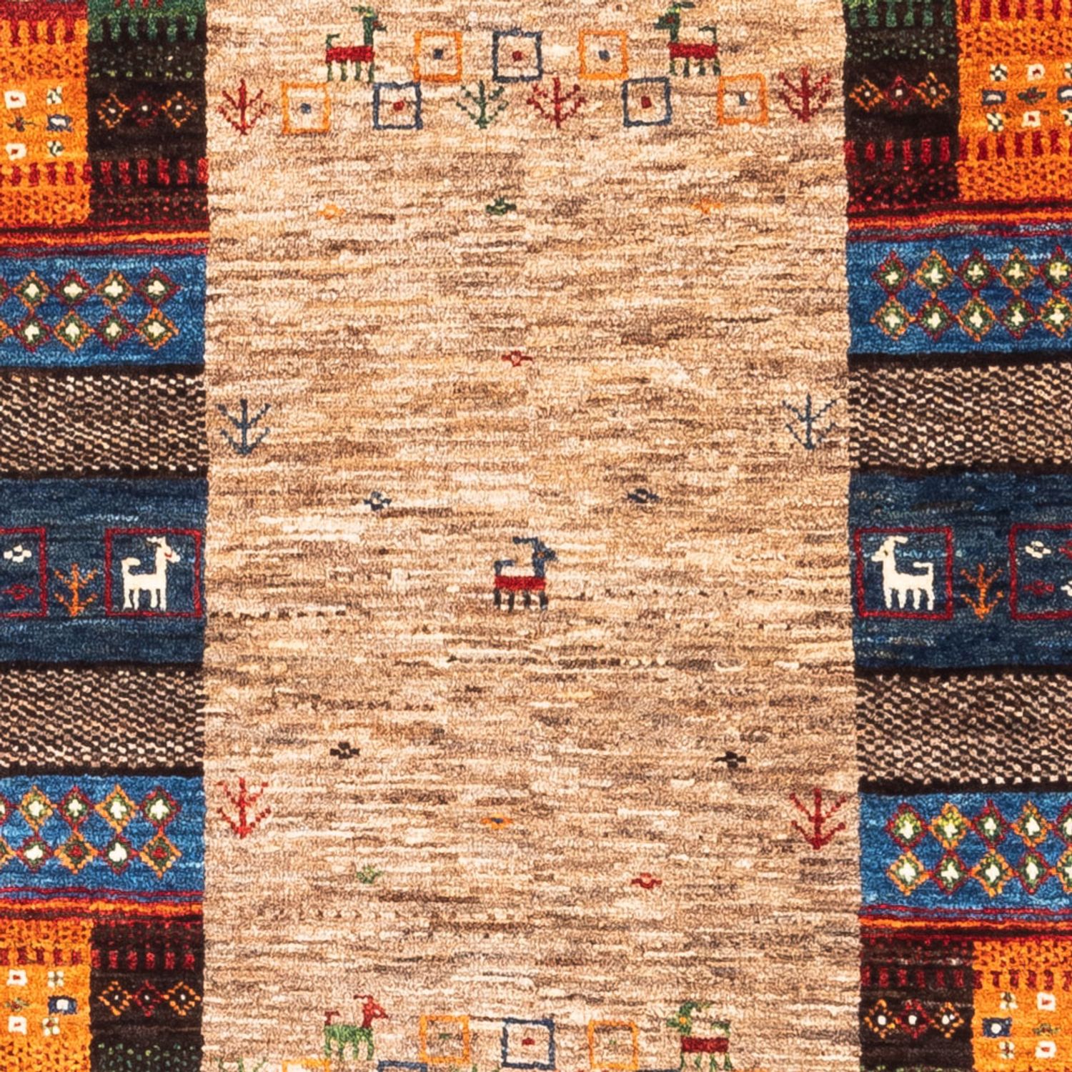 Gabbeh Rug - Loribaft Perser - Royal - 147 x 86 cm - multicolored