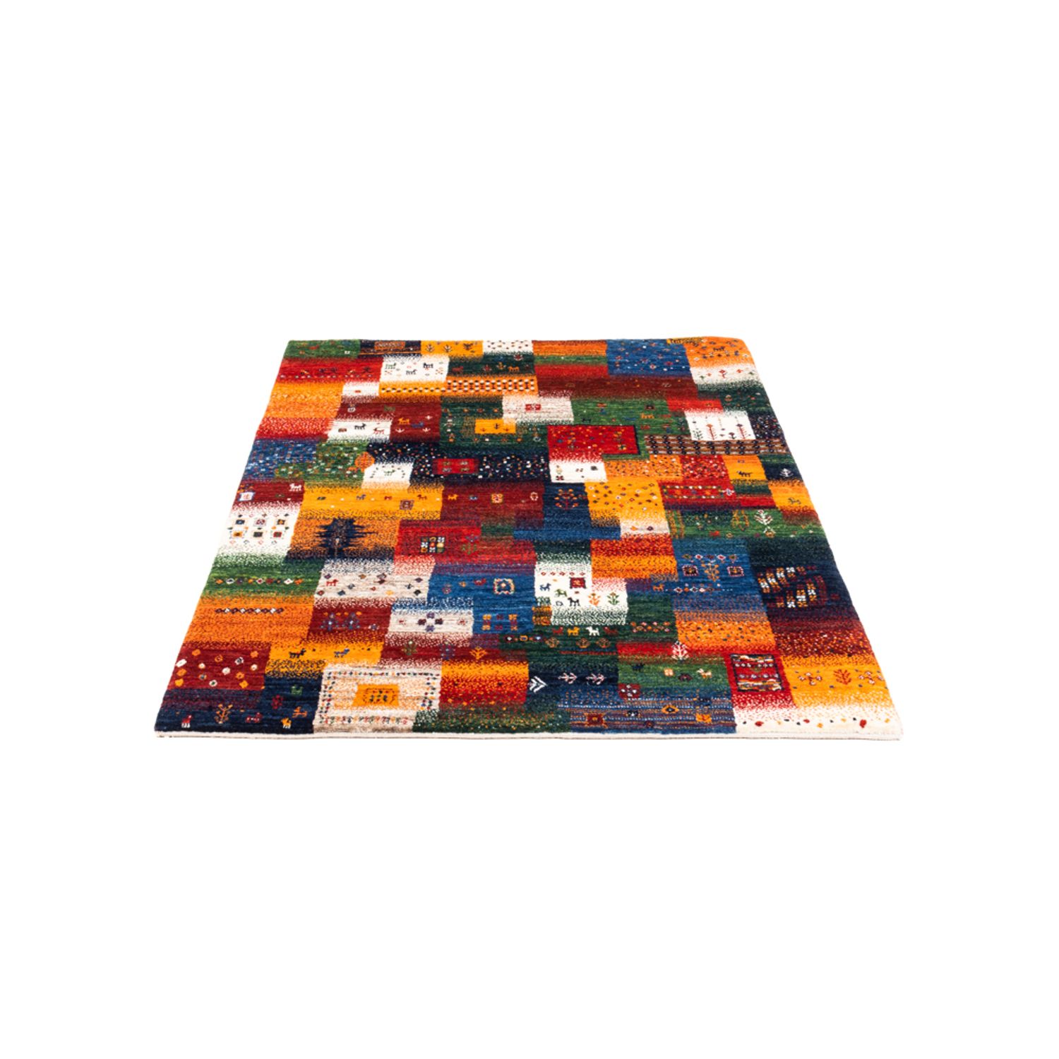 Gabbeh Rug - Loribaft Perser - Royal - 154 x 110 cm - multicolored