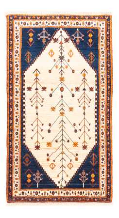 Gabbeh Rug - Perser - 160 x 87 cm - beige