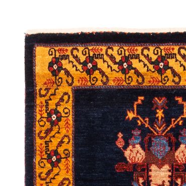 Runner Gabbeh Rug - Perser - 253 x 84 cm - dark blue