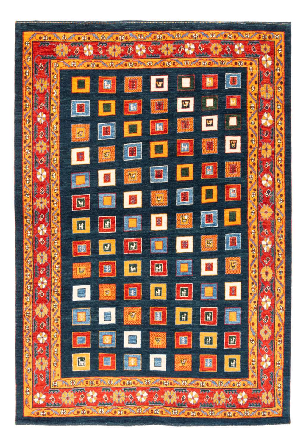 Gabbeh Rug - Perser - 238 x 168 cm - multicolored