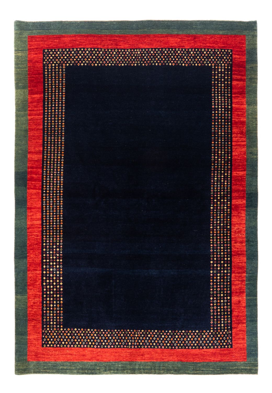 Gabbeh Rug - Perser - 240 x 175 cm - dark blue