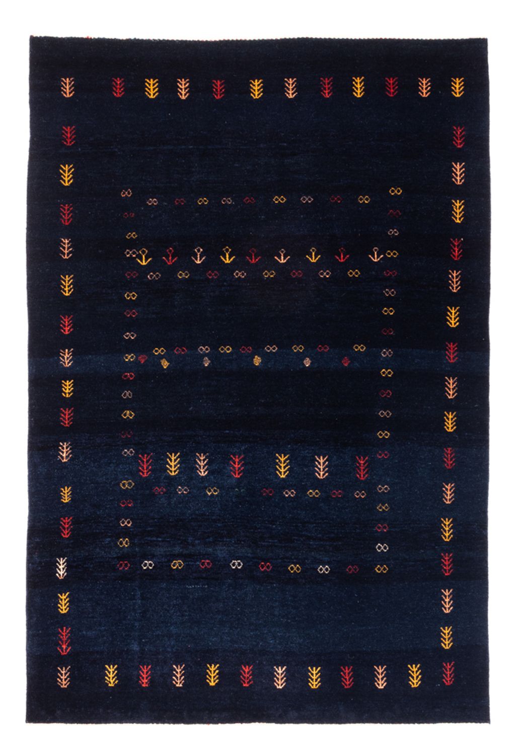 Gabbeh Rug - Perser - 177 x 125 cm - dark blue