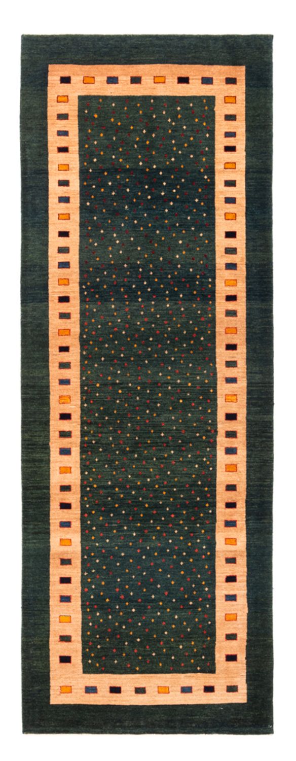 Runner Gabbeh Rug - Perser - 226 x 86 cm - green