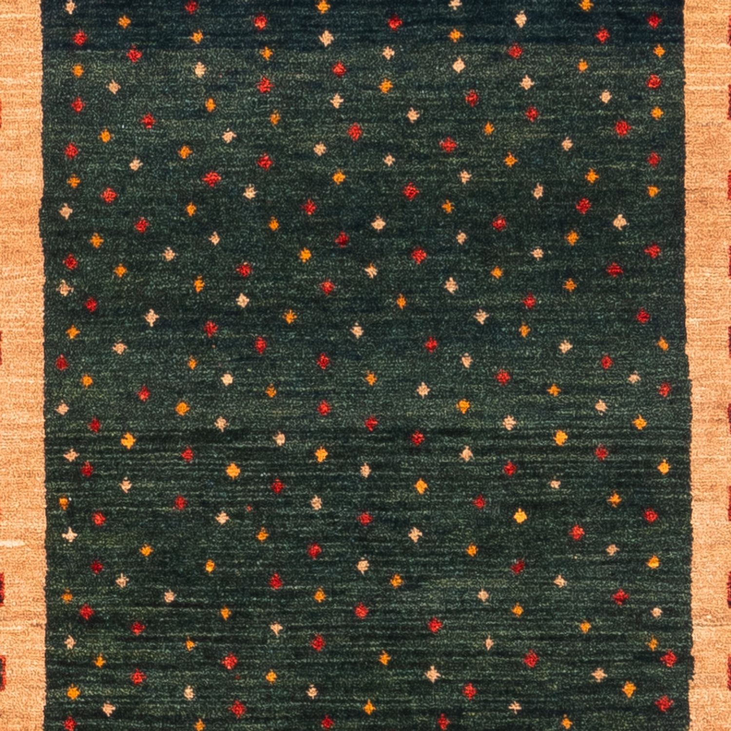 Runner Gabbeh Rug - Perser - 226 x 86 cm - green