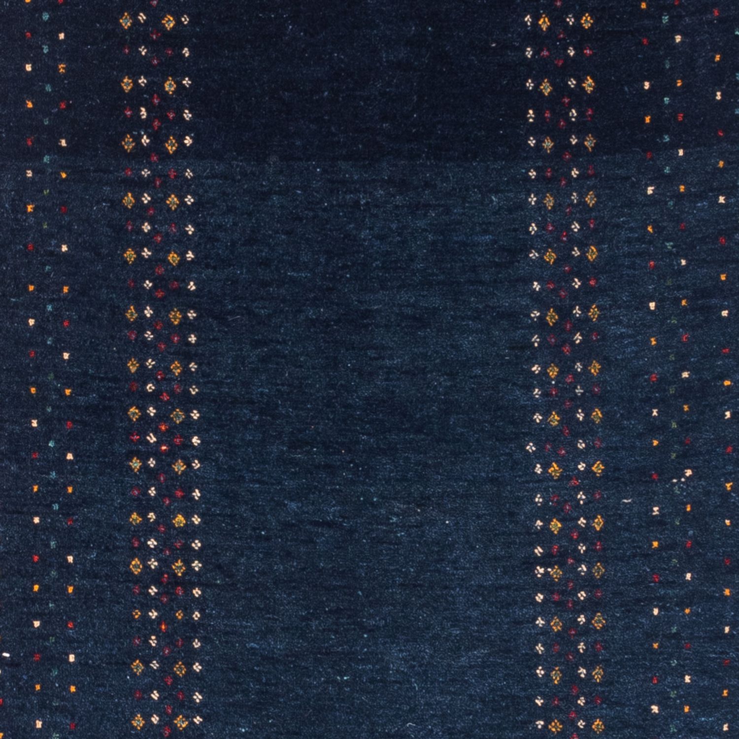 Runner Gabbeh Rug - Perser - 245 x 83 cm - dark blue