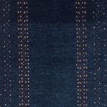 Runner Gabbeh Rug - Perser - 245 x 83 cm - dark blue