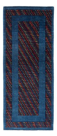 Runner Gabbeh Rug - Perser - 196 x 82 cm - blue