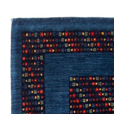 Runner Gabbeh Rug - Perser - 196 x 82 cm - blue