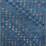 Gabbeh Rug - Perser - 120 x 83 cm - blue