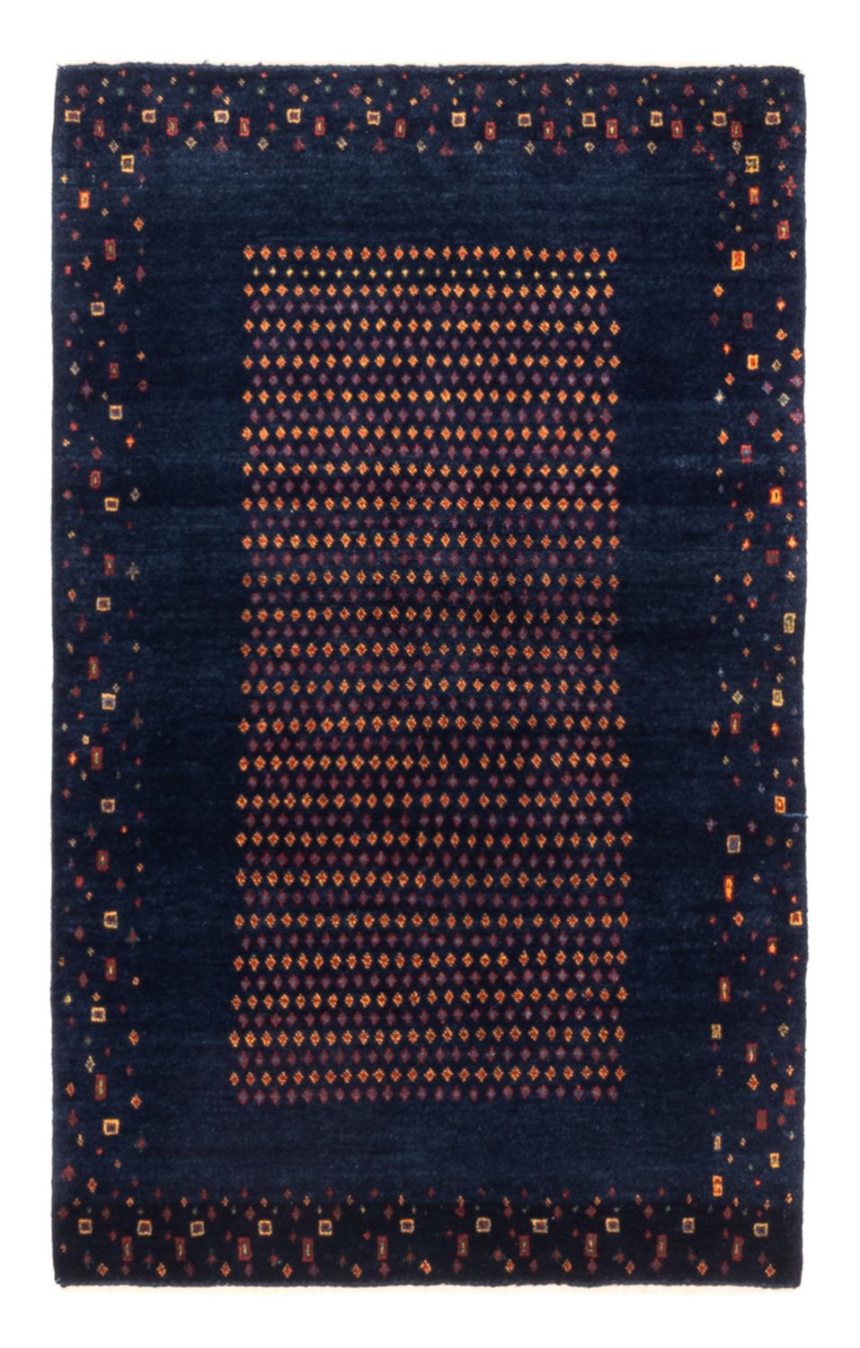 Gabbeh Rug - Perser - 128 x 82 cm - dark blue