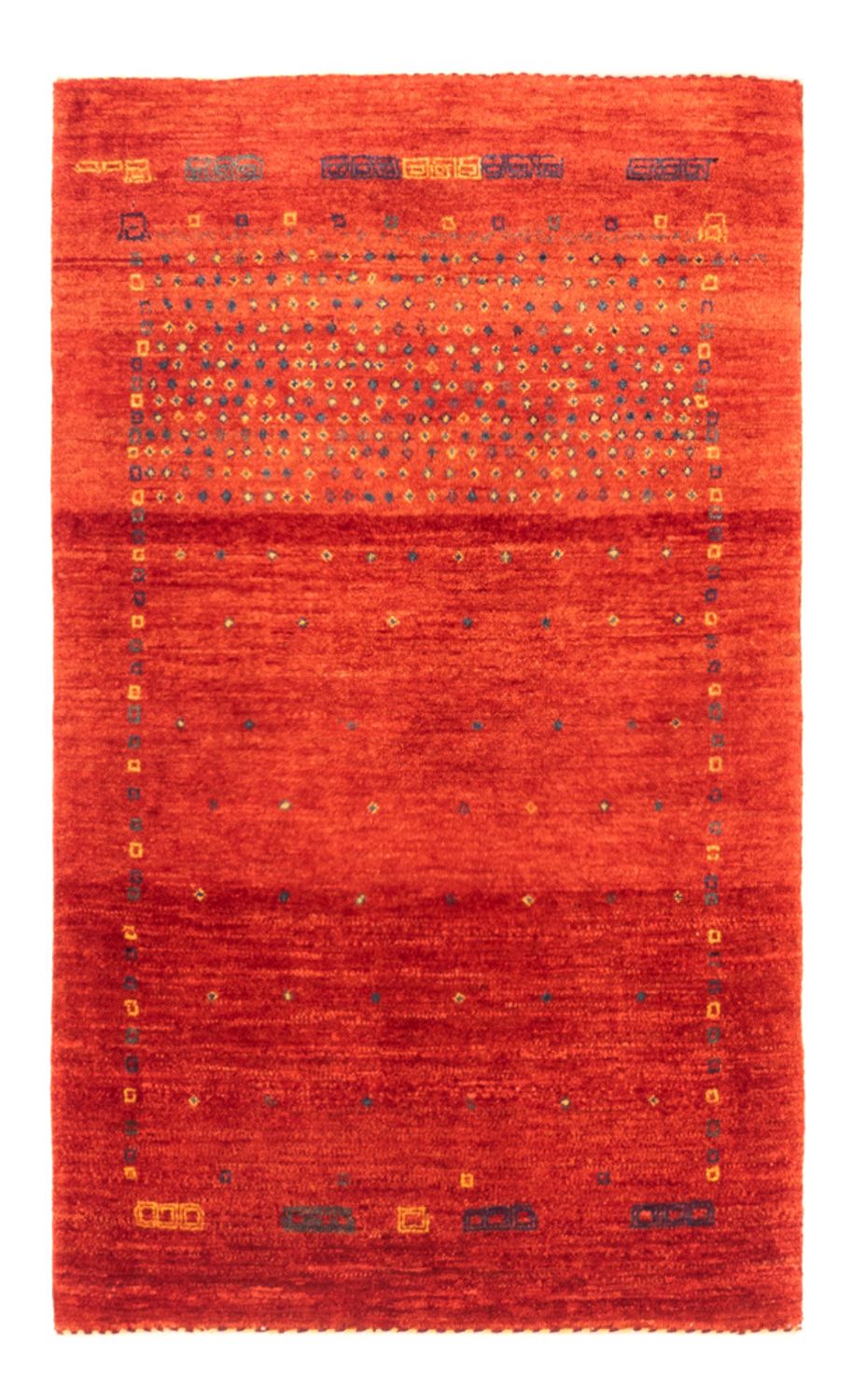 Gabbeh Rug - Perser - 128 x 80 cm - red