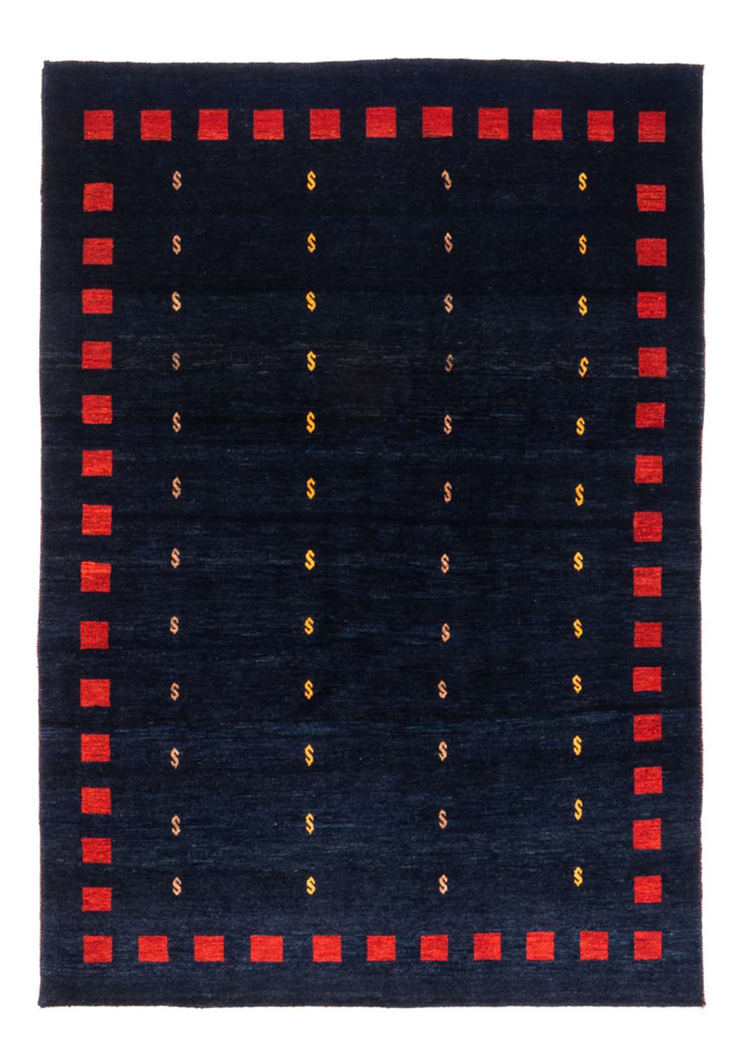 Gabbeh Rug - Perser - 200 x 146 cm - dark blue