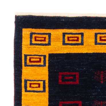 Runner Gabbeh Rug - Perser - 200 x 82 cm - dark blue