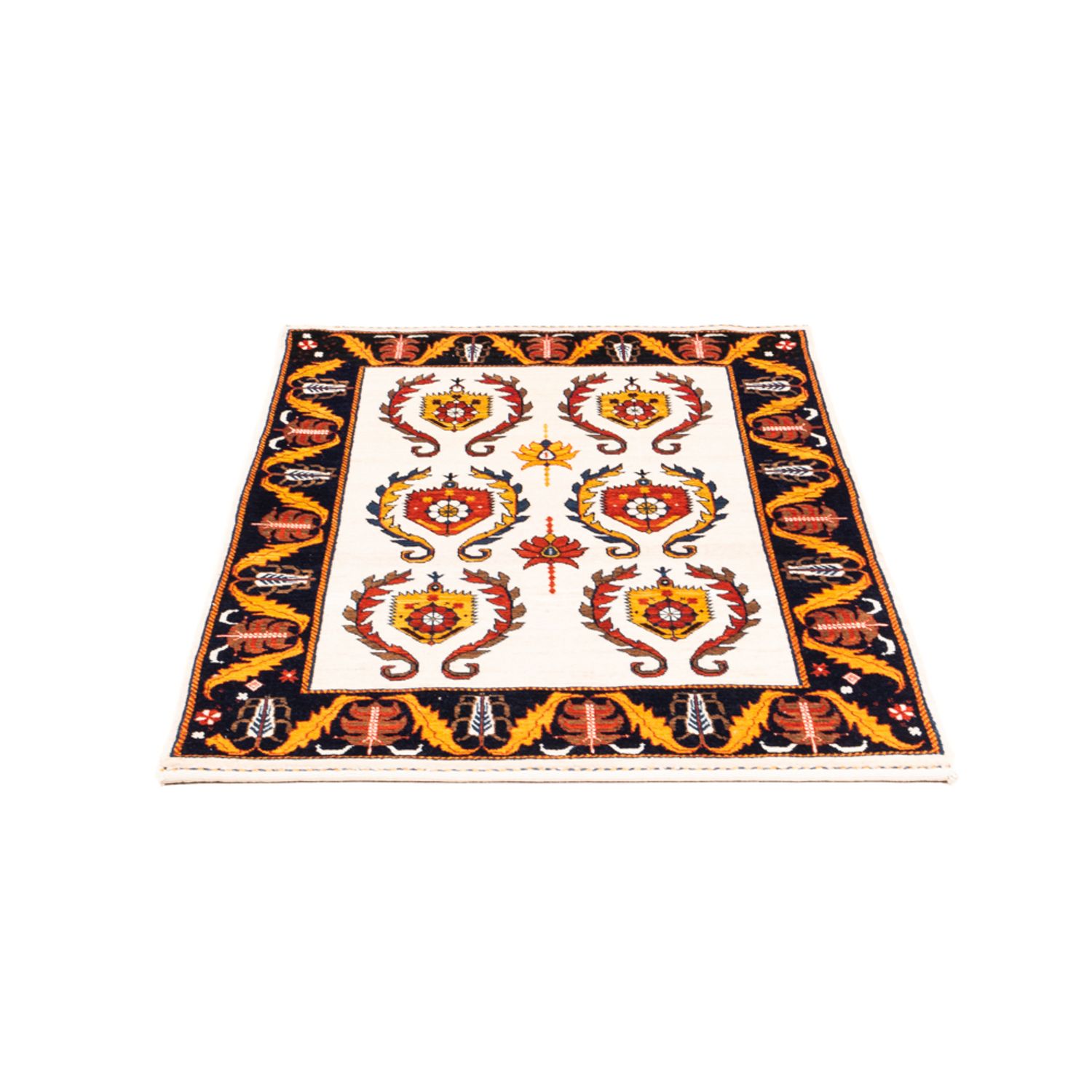 Gabbeh Rug - Perser - 126 x 86 cm - cream