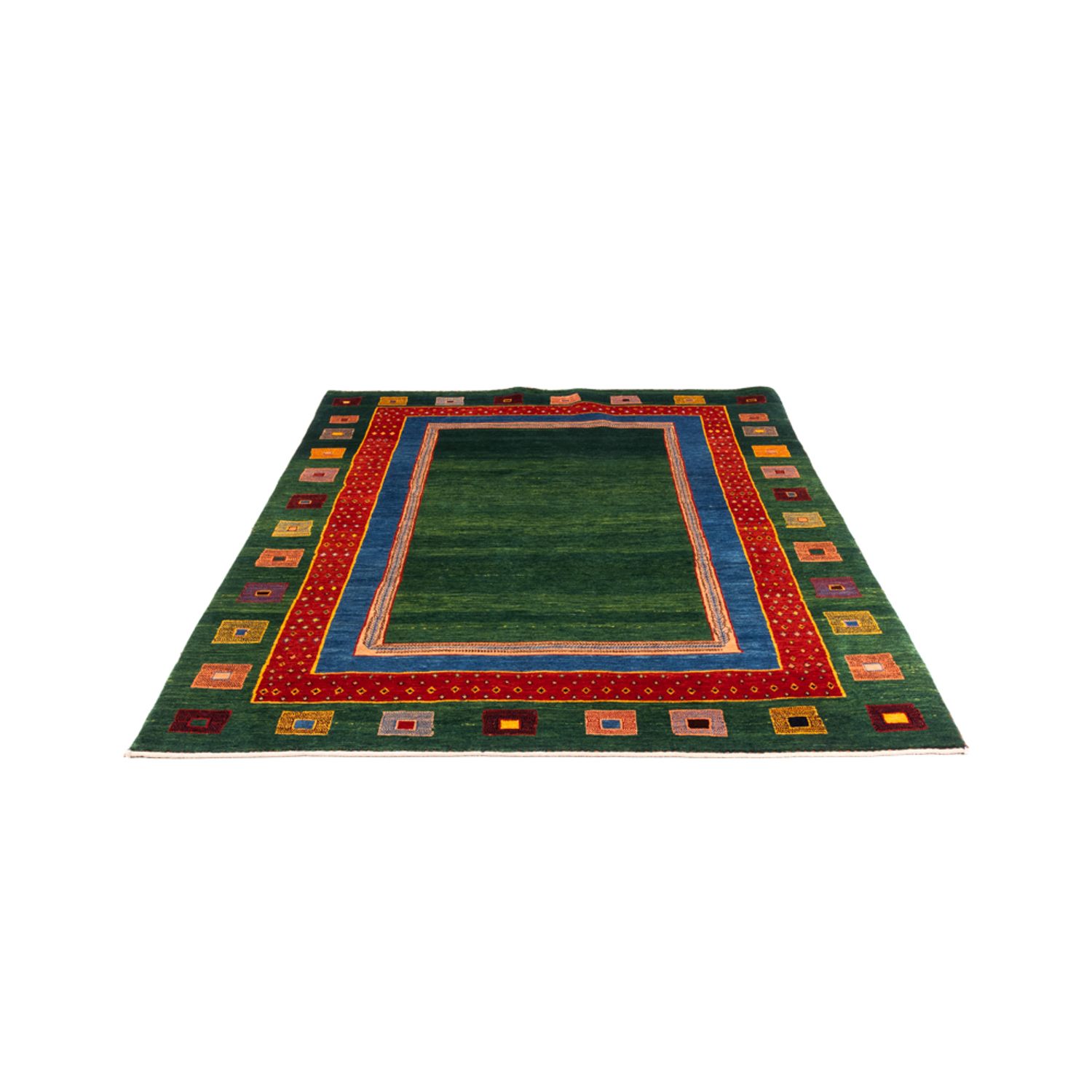 Gabbeh Rug - Perser - 195 x 150 cm - green