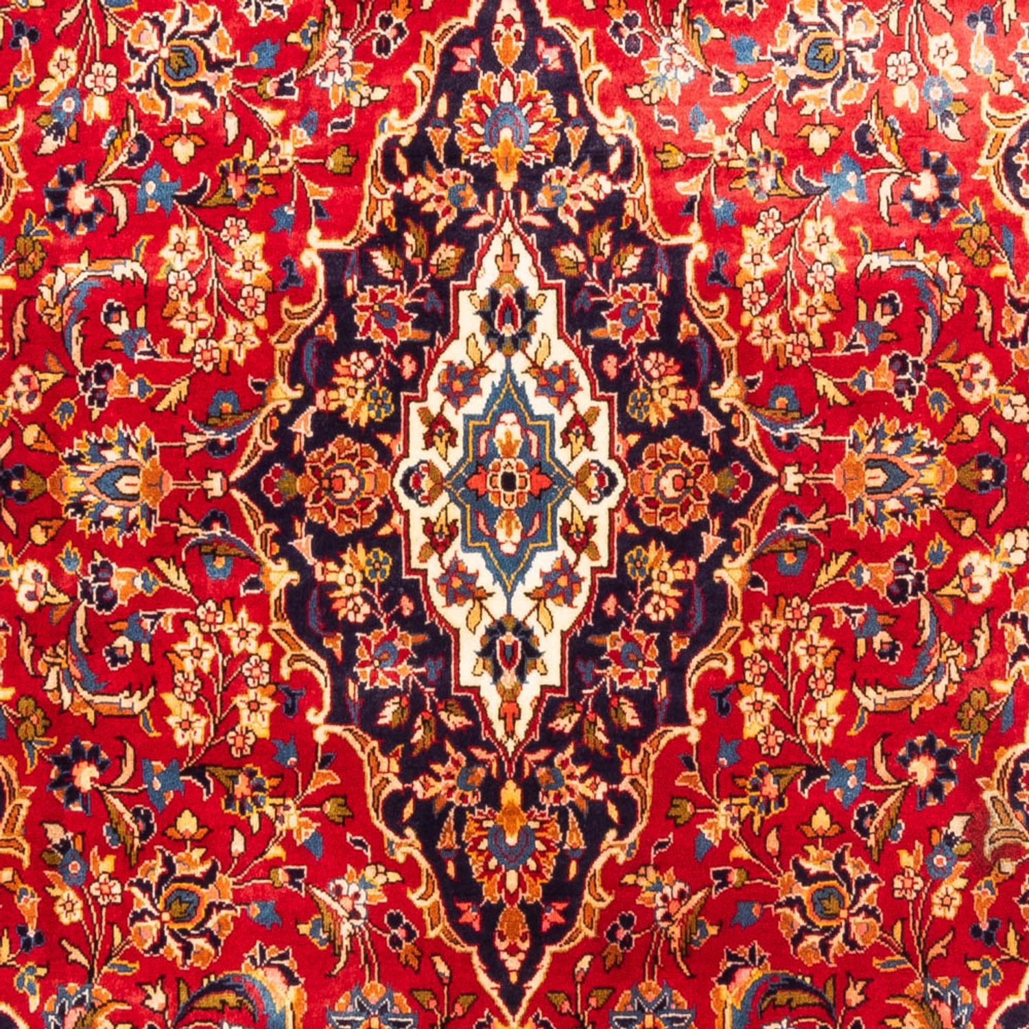 Perser Rug - Keshan - 303 x 192 cm - red