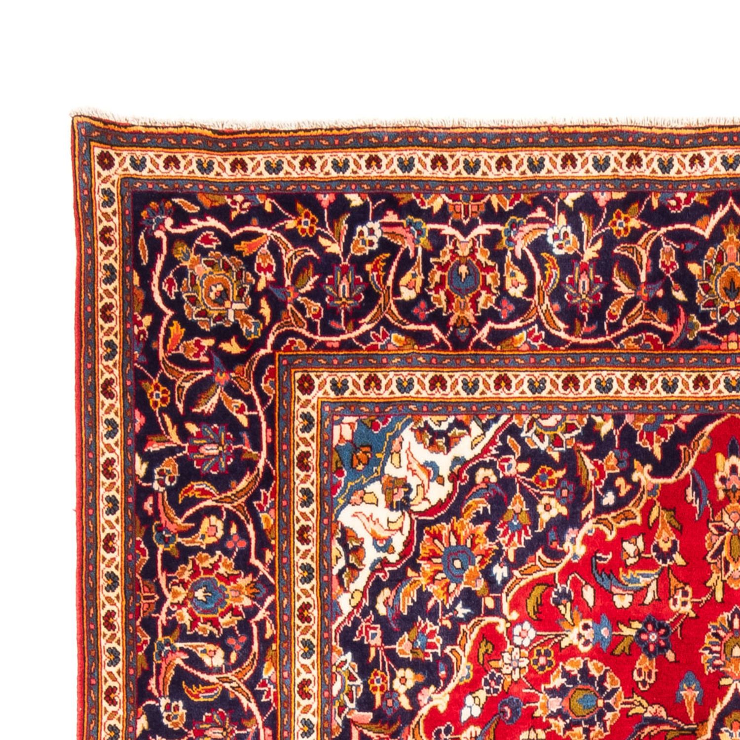 Perser Rug - Keshan - 303 x 192 cm - red