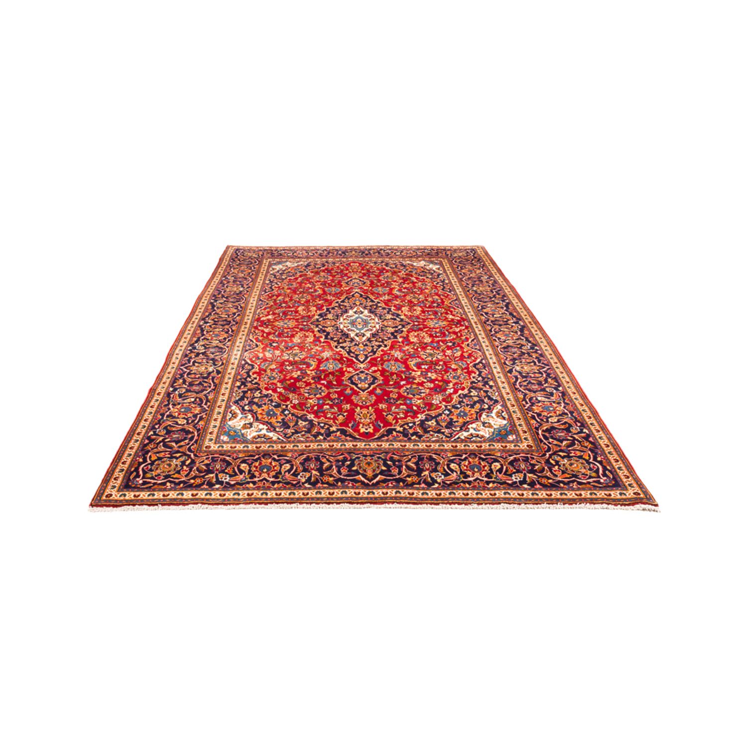 Perser Rug - Keshan - 303 x 192 cm - red