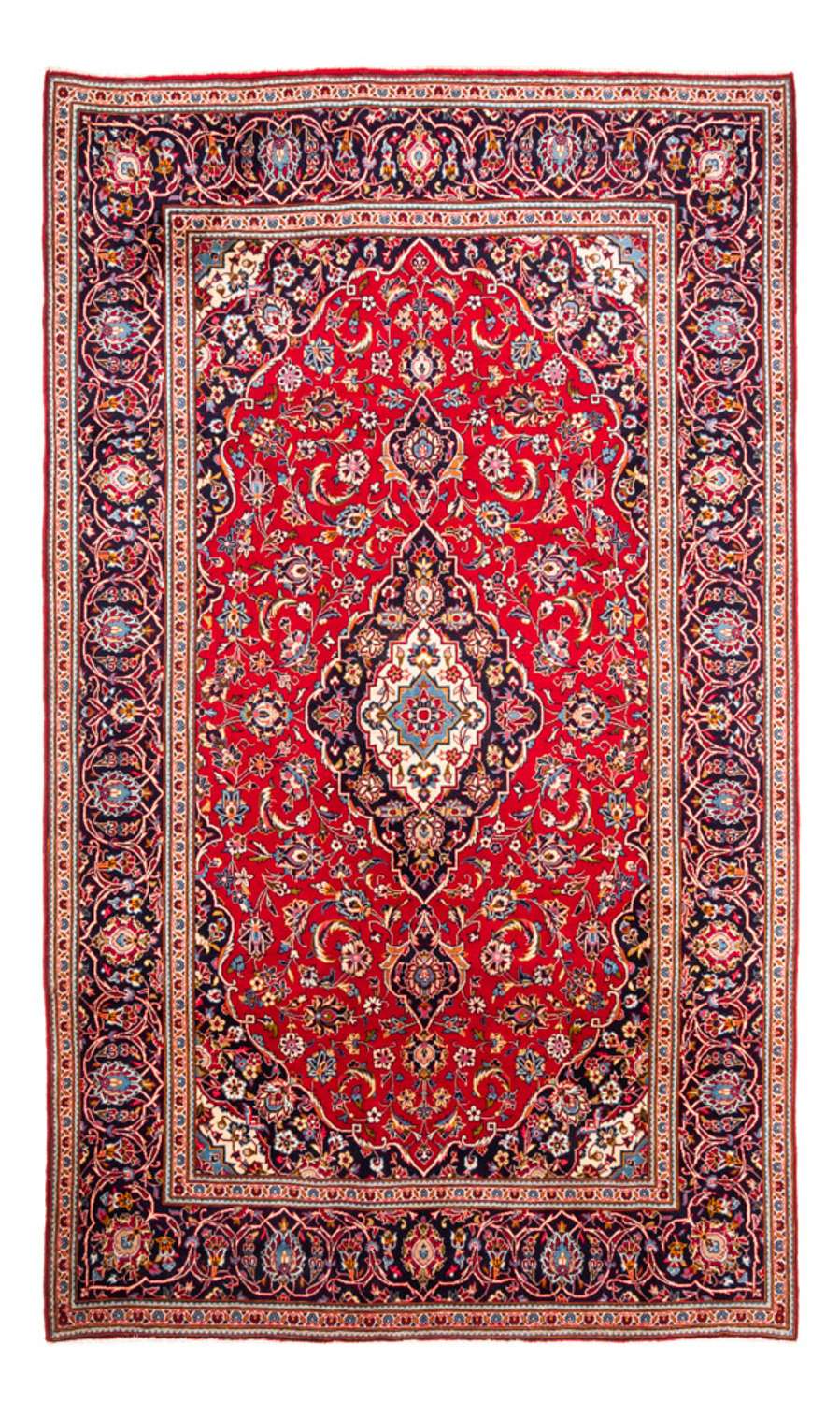 Perser Rug - Keshan - 297 x 200 cm - red