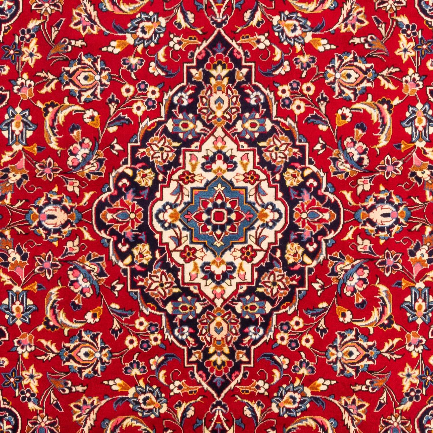 Perser Rug - Keshan - 302 x 198 cm - red