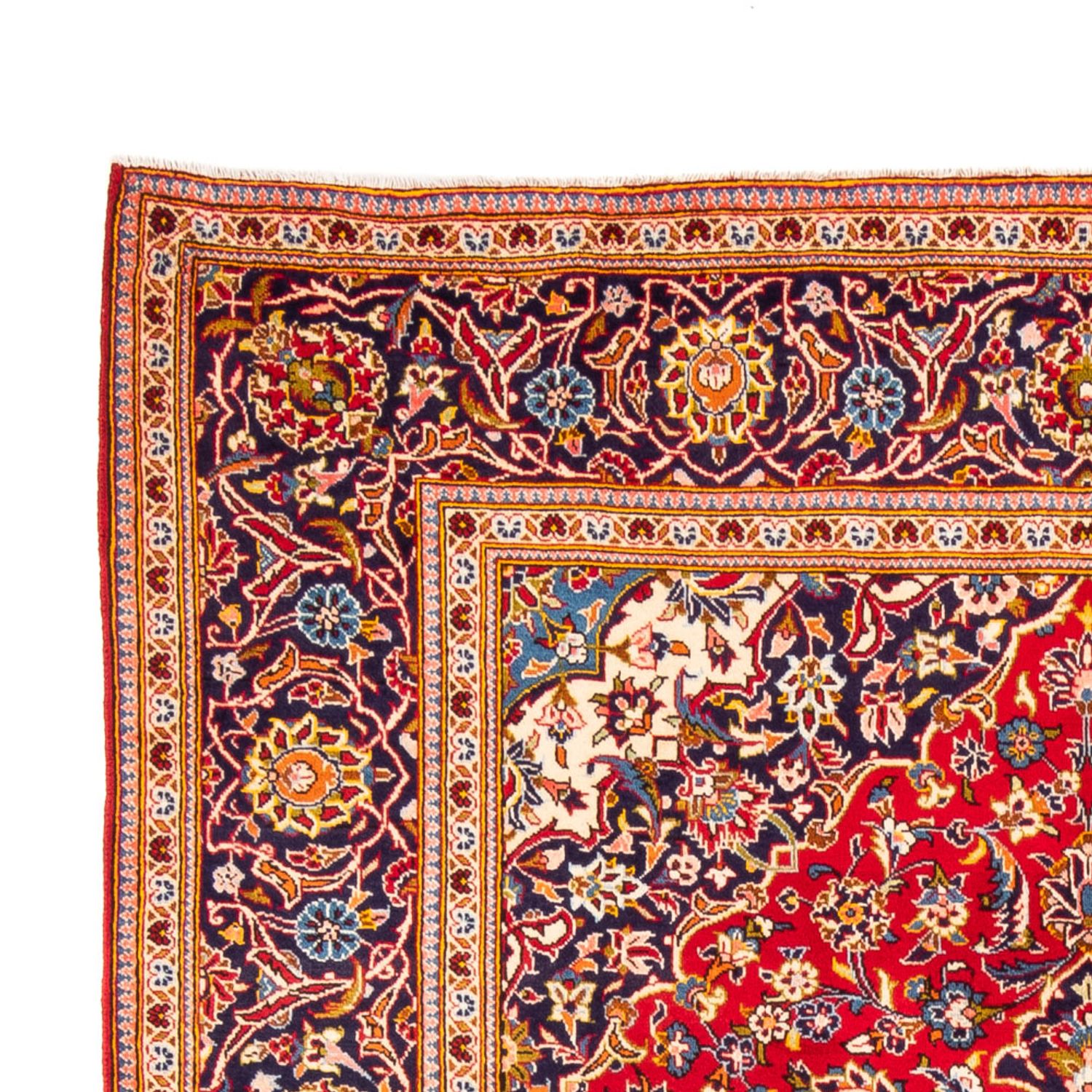 Perser Rug - Keshan - 303 x 200 cm - red