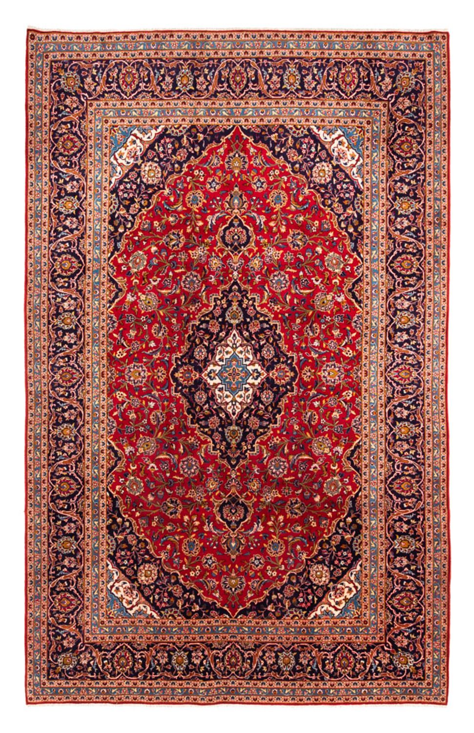 Perser Rug - Keshan - 350 x 248 cm - red