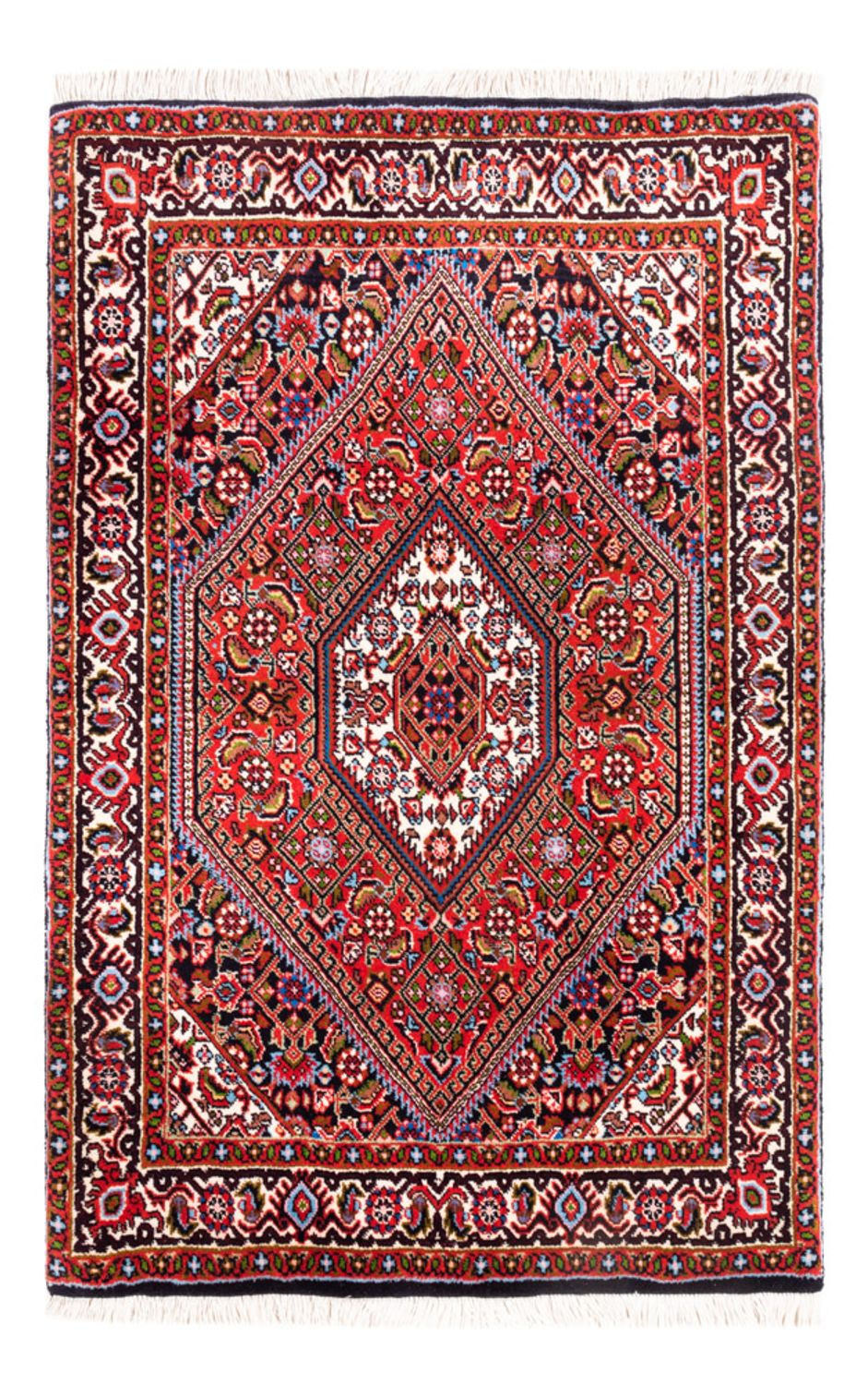 Perser Rug - Bidjar - 104 x 72 cm - red