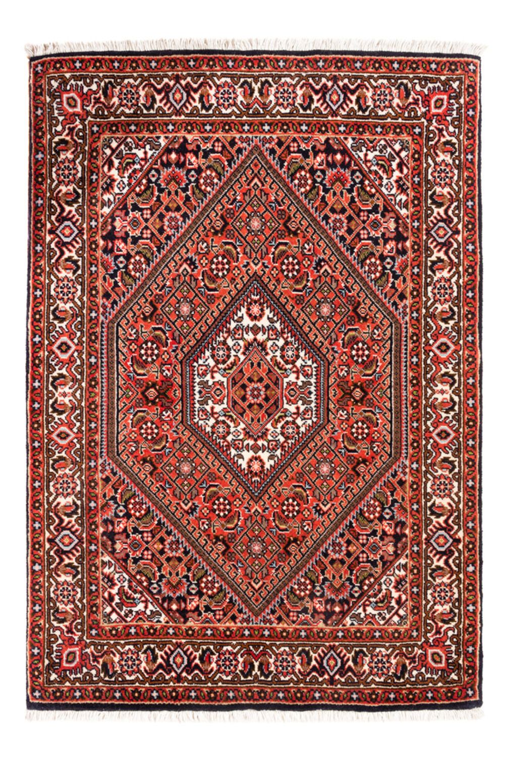 Perser Rug - Bidjar - 104 x 71 cm - red