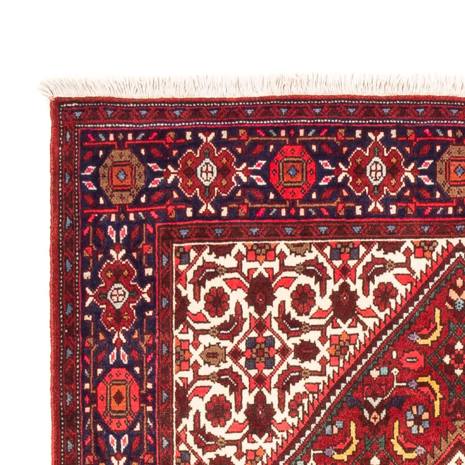 Perser Rug - Nomadic - 144 x 100 cm - red