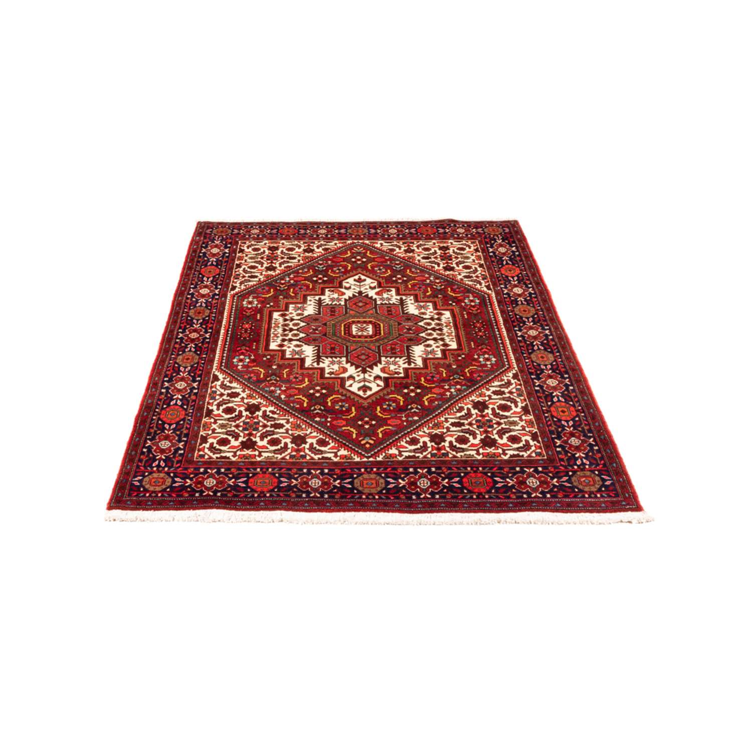 Perser Rug - Nomadic - 144 x 100 cm - red