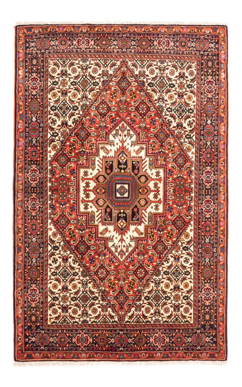 Perser Rug - Nomadic - 151 x 102 cm - red