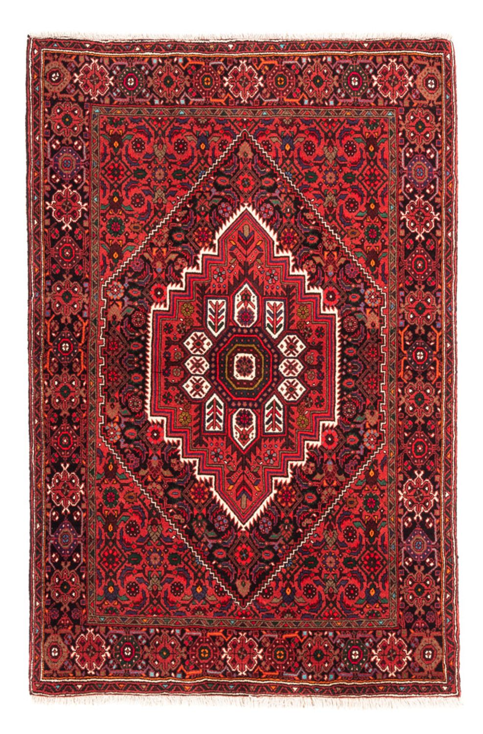 Perser Rug - Nomadic - 155 x 105 cm - red