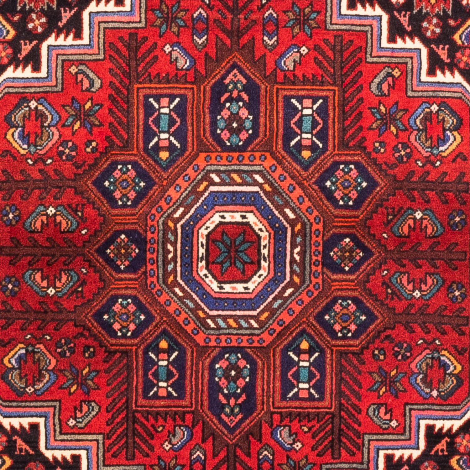 Perser Rug - Nomadic - 155 x 110 cm - red