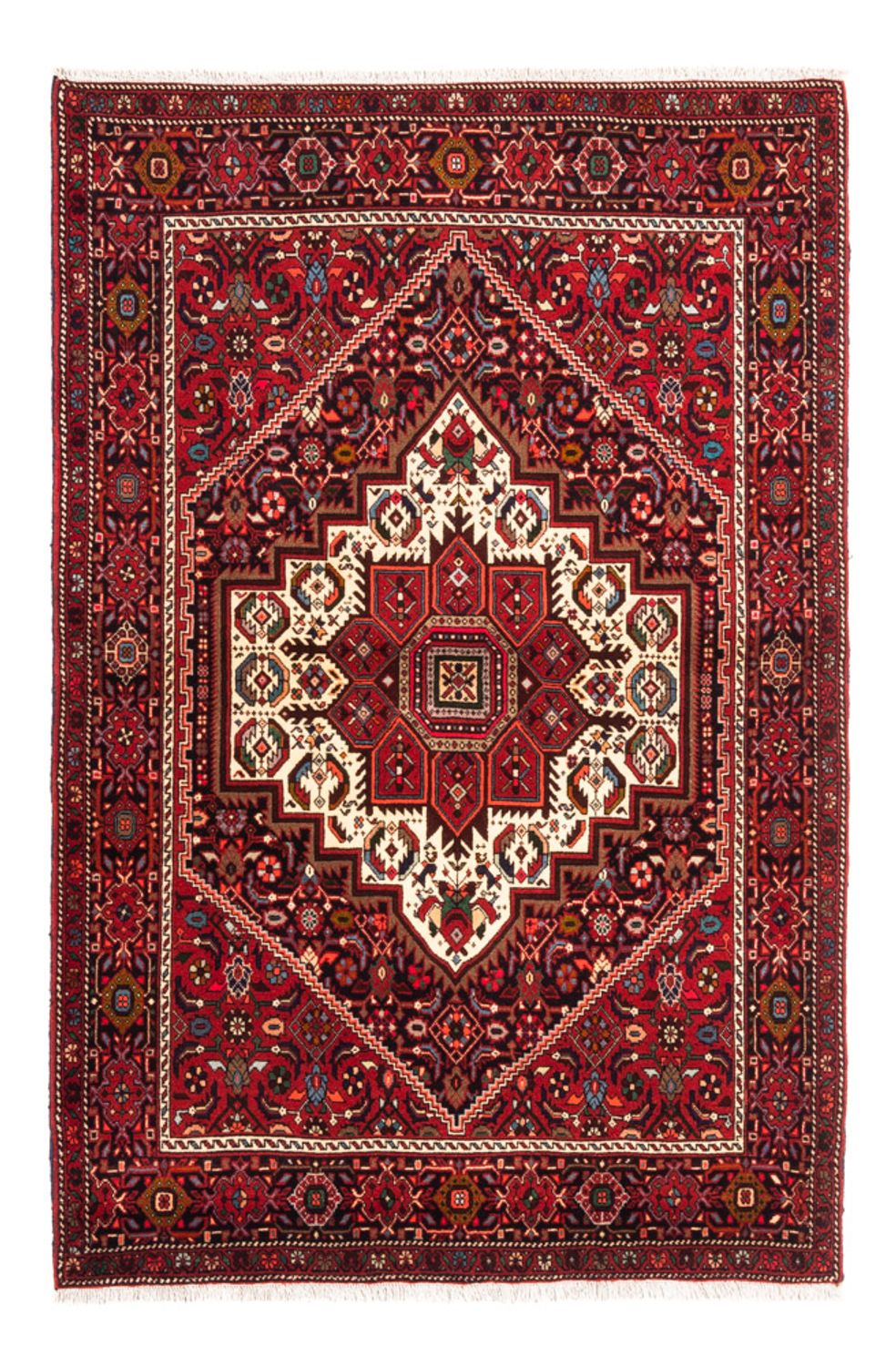 Perser Rug - Nomadic - 158 x 103 cm - red