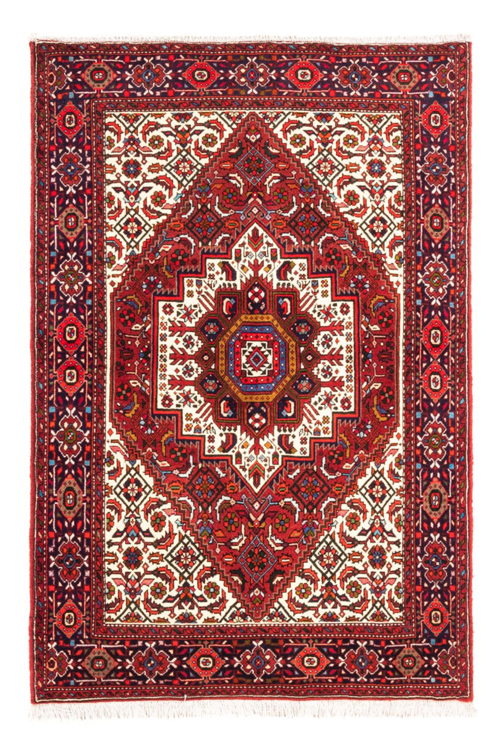 Perser Rug - Nomadic - 147 x 97 cm - red