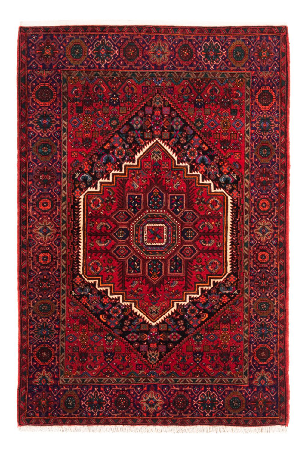 Perser Rug - Nomadic - 155 x 101 cm - red