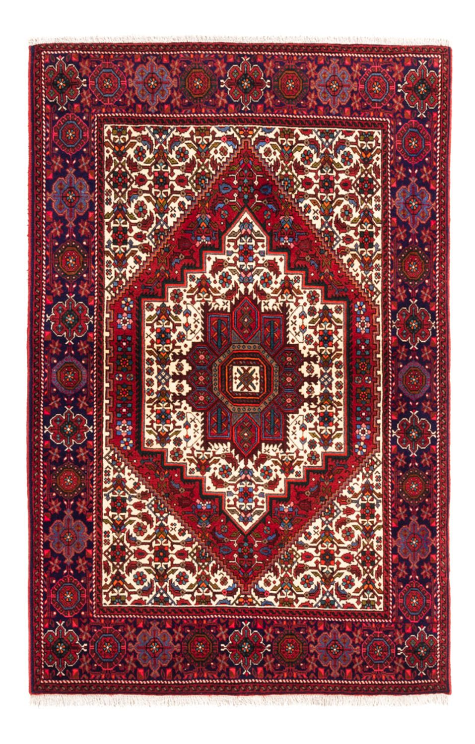 Perser Rug - Nomadic - 155 x 100 cm - red