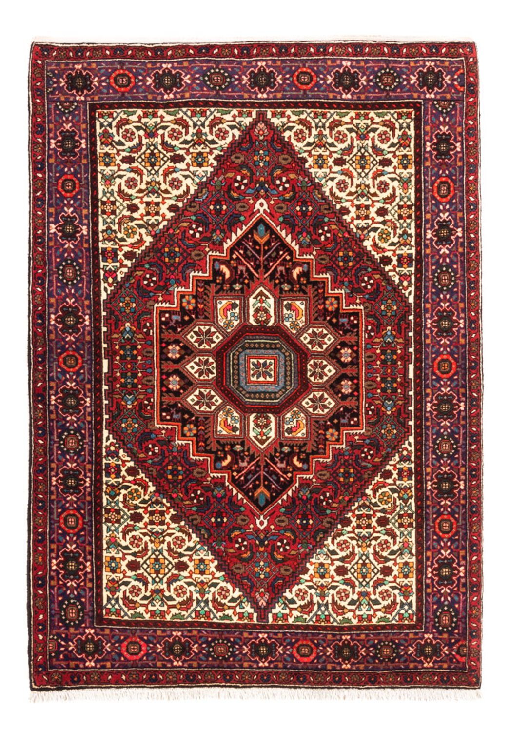 Perser Rug - Nomadic - 150 x 102 cm - red