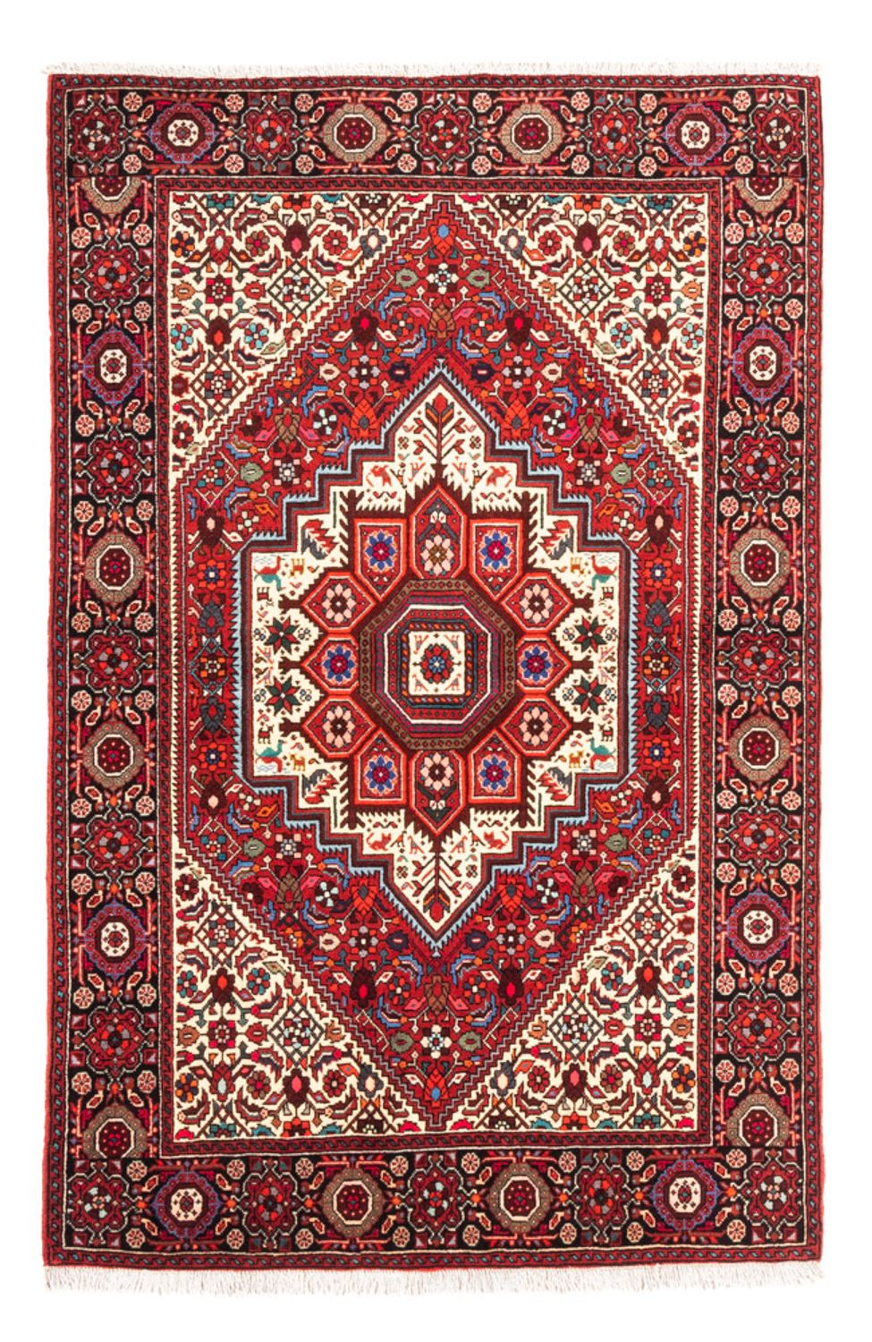 Perser Rug - Nomadic - 153 x 101 cm - red