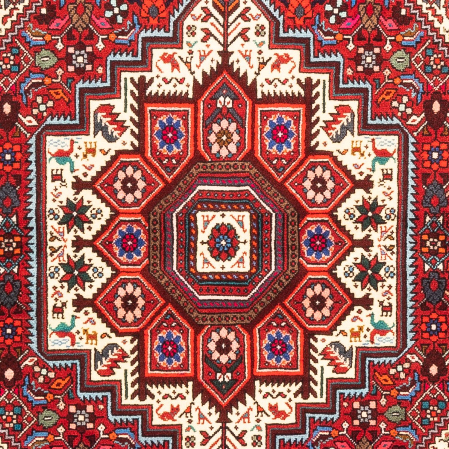 Perser Rug - Nomadic - 153 x 101 cm - red